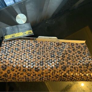 Leopard Print Clutch Purse